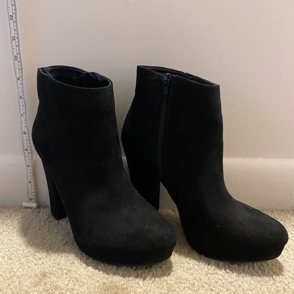 candies high heel booties